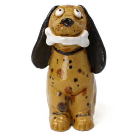 Keramik Figur Hund